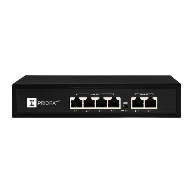 Коммутатор PoE PRIORAT PRT-SF-1006P