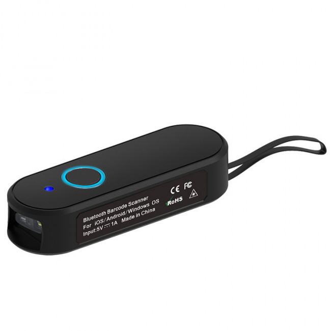 Сканер штриховых кодов БитБук SC-02ABH {2D, ручной, беспроводной, USB-HID}