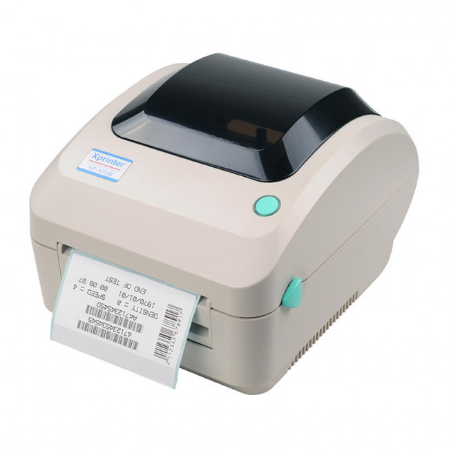Принтер этикеток Xprinter XP-470B (термо, 108мм, USB, 203dpi, 152мм\с)