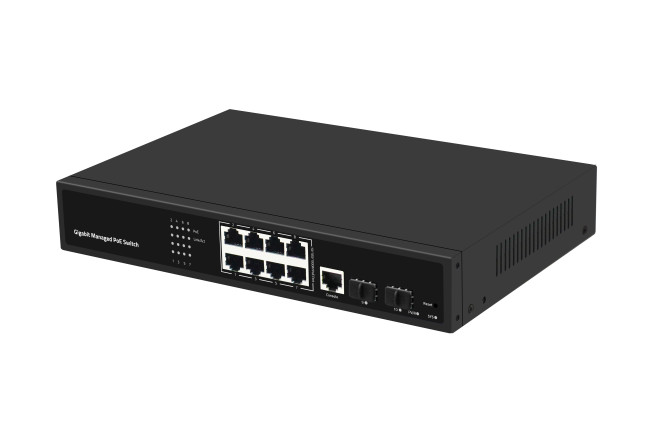 Коммутатор PoE управляемый PRIORAT PRT-SG-1208PM