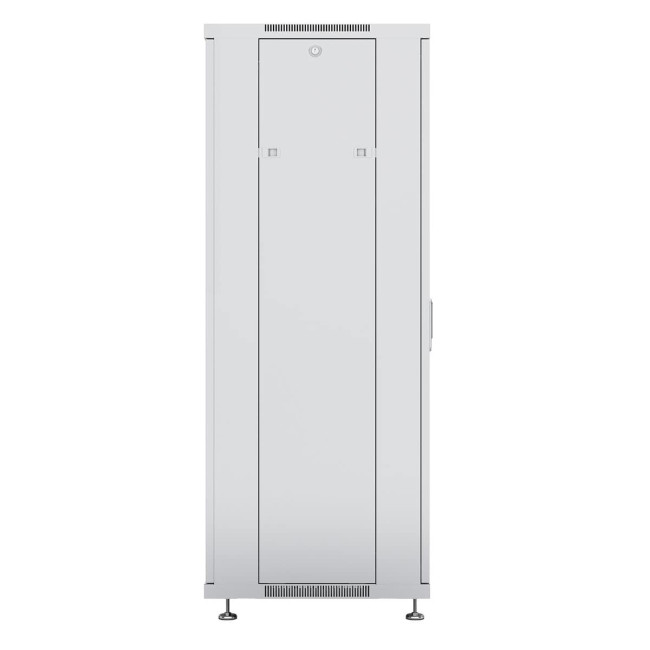 Шкаф 22U 600х600 телекоммуникационный 19" напольный серый, дверь стекло Шкаф 22U 600х600 телекоммуникационный 19" напольный серый, дверь стекло