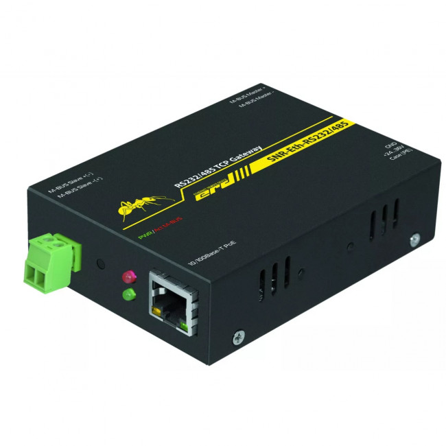 Купить Конвертер интерфейсов ERD-Ethernet-RS485/RS232 с POE по цене 0 ...