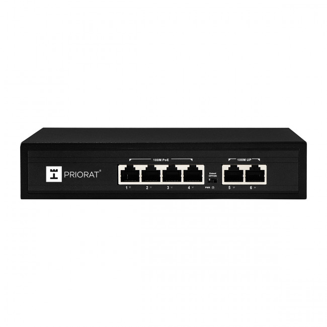 Коммутатор PoE PRIORAT PRT-SF-1006P Коммутатор PoE PRIORAT PRT-SF-1006P