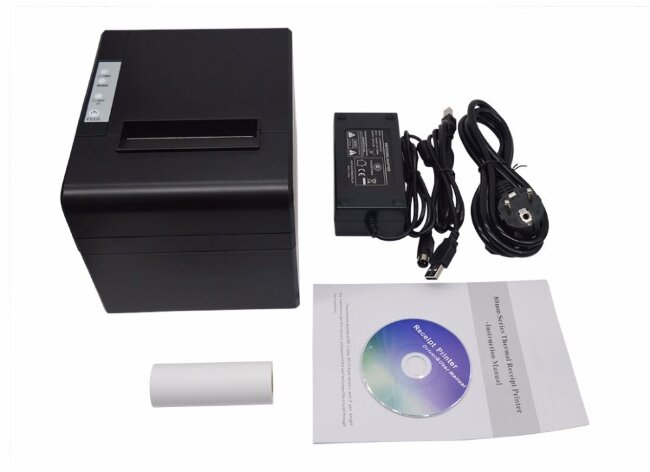 Xprinter AW-8330ULS Принтер чеков 80mm Ethernet+USB+COM, auto cutter