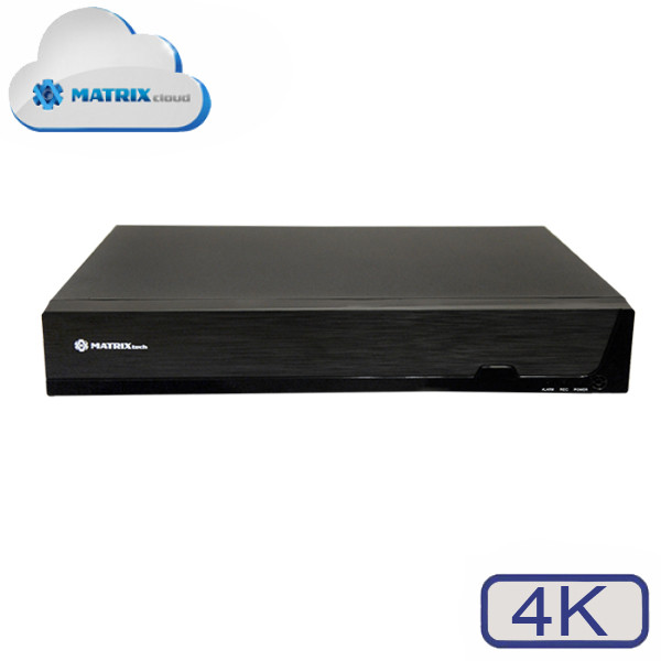 Сетевой видеорегистратор NVR MATRIX M-32IP4KH.265 v3