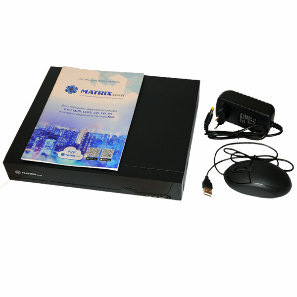 Сетевой видеорегистратор NVR MATRIX M-16IP4K H.265 v2 Сетевой видеорегистратор NVR MATRIX M-16IP4K H.265 v2