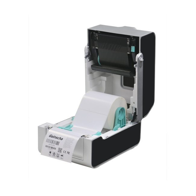 Принтер этикеток Gprinter (Gainscha) GS-2406T PLUS (термотрансферный, 104мм, USB+COM+LAN, 203dpi, 152мм\с)