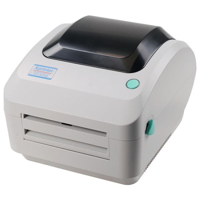 Принтер этикеток Xprinter XP-470B (термо, 108мм, USB+COM, 203dpi, 152мм\с)