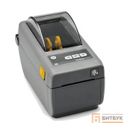 Термопринтер Zebra ZD410 {2", 203dpi, USB, USB Host}