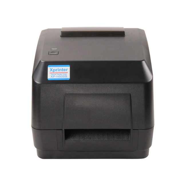 Принтер этикеток Xprinter XP-H500B (термотрансферный, 108мм, USB+COM+LAN, 203dpi, 127мм\с)