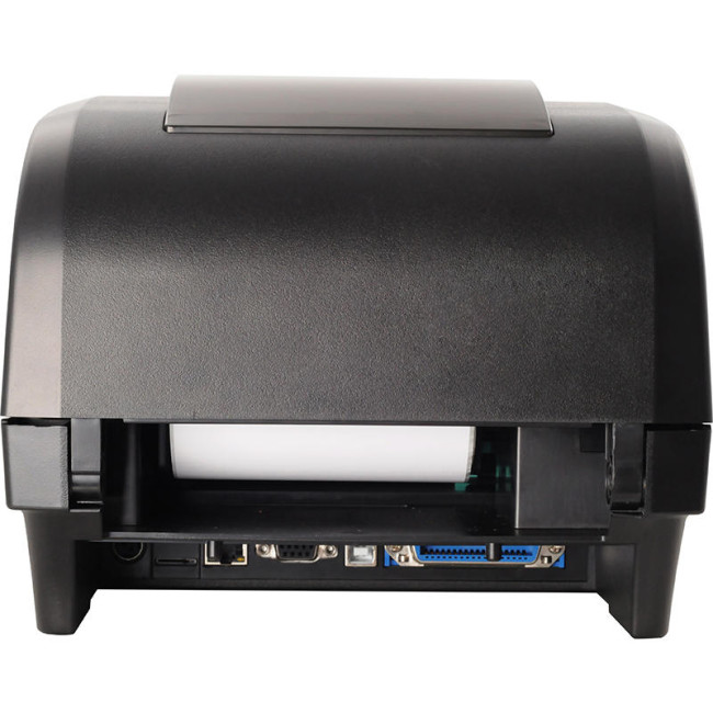 Принтер этикеток Xprinter XP-H500B (термотрансферный, 108мм, USB+COM+LAN, 203dpi, 127мм\с)