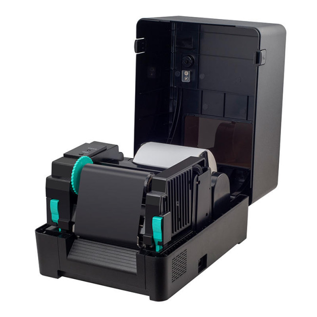 Принтер этикеток Xprinter XP-TT425B (термотрансферный, 104мм, USB+COM+LAN, 203dpi, 152мм\с)