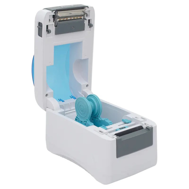 Принтер этикеток, браслетов Xprinter XP-D281B (термо, USB+LAN+USB Host, 203dpi, 203мм\с)